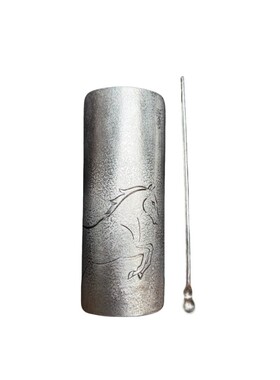 纯锡茶则非遗手工取茶器郑天泗锡