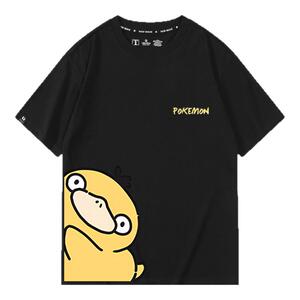 休闲宽松纯棉情侣短袖