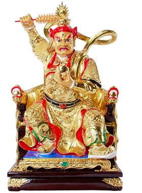 招财监斋菩萨大师中式风手工摆件