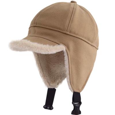 冬季儿童护耳雷锋帽加绒内衬防风防寒骑车亲子中大童保暖帽子男童