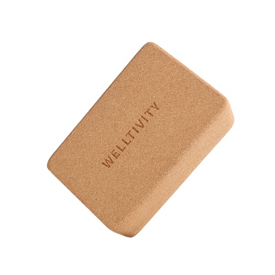 瑜伽砖天然软木防滑耐磨