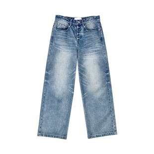 SOLSOL买手店 RODERIC WONG设计师品牌 24秋冬新款 牛仔阔腿裤