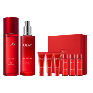 【38现货】OLAY玉兰油大红瓶水乳抗老提拉紧致面部护肤品套装