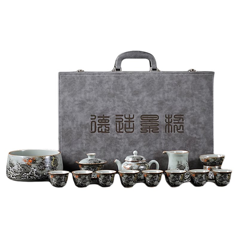 2026新款高档陶瓷功夫茶具套装
