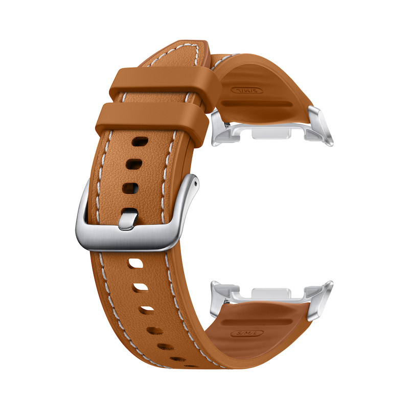 原装三星watch8/watch8c舒适生态皮表带Watch8 classic原厂适用