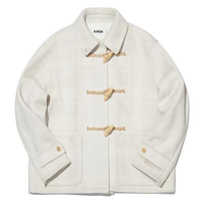 大樱桃毛呢中长款少女保暖大衣