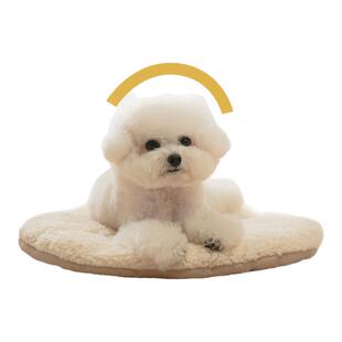 rooofufu猫窝垫子太空舱踩奶宠物圆垫夏冬保暖四季通用双面可水洗