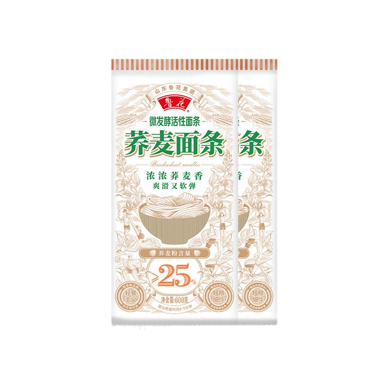 鲁花微发酵活性荞麦面条