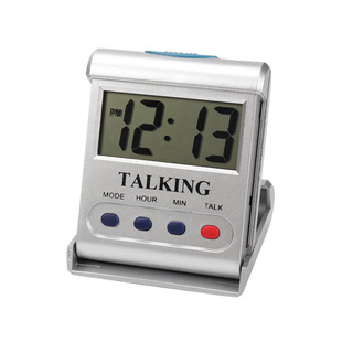 盲人报时表语音盲人表中文语音讲话表电子表便携式老人表报时钟表