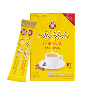 麦蒂卡韩国原装进口冻干咖啡速溶三合一经典100条礼盒装提神职人