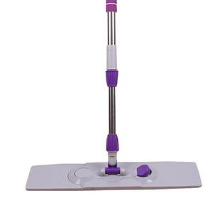 大号平板拖把架子免洗棉线客厅不锈钢伸缩杆子套式一拖净拖布配件