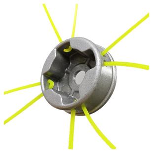 防缠草新款铝合金打草头割草机配件钢丝绳打草头通用尼龙绳打草头