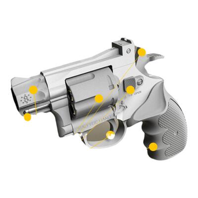 小月亮ZP5左轮80％合金属仿真