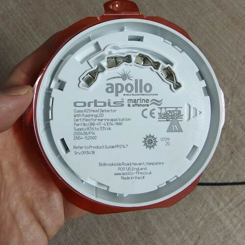 溢价-Apollo感温火警探头，ORB-HT-41014-MAR(