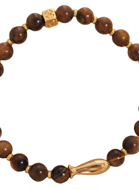 树禾虎眼石手串招财暴富