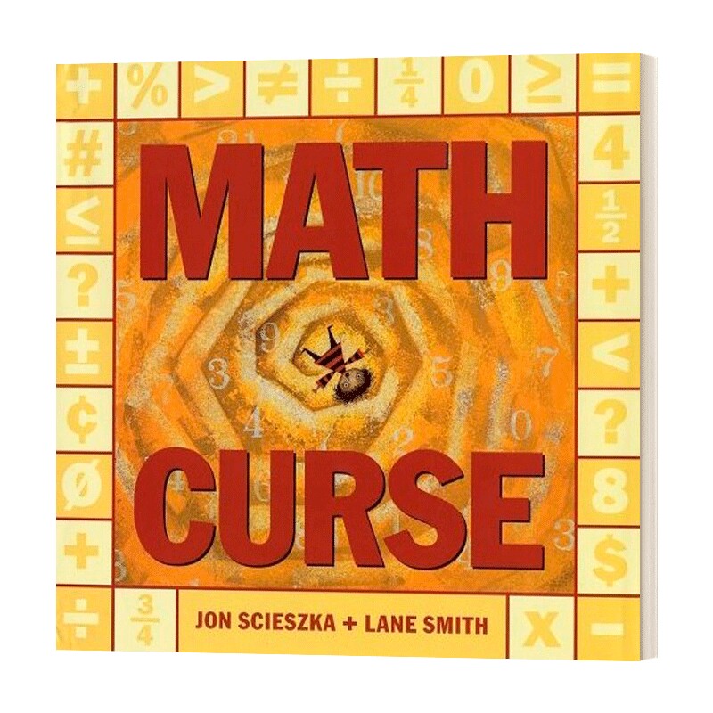 英文原版 Math Curse 数学魔咒 精装绘本 青少年小学生课外阅读 英文版 进口英语原版书籍儿童全英语书