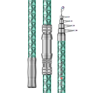 浪尖悍将海杆抛竿钓鱼竿套装组合鲢鳙全套超硬大物远投竿海竿套装