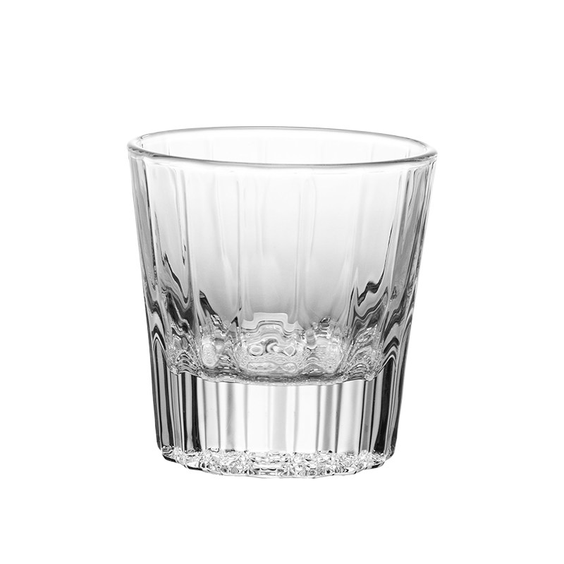 臻皿ins中古商用星芒竖纹玻璃杯