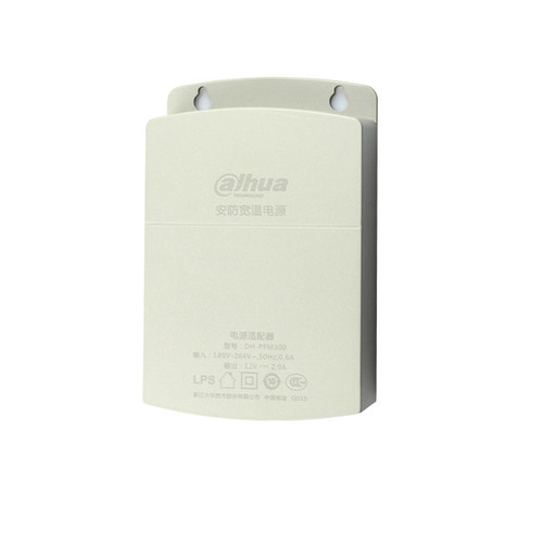 PFM321大华监控摄像机电源DC12V2A室外防雨抽拉宽温电源DH-PFM300