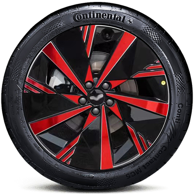 欧尚x5plus轮毂贴纸改装配件防水