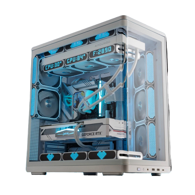 爱国者星灿辰白色海景房DIY主机