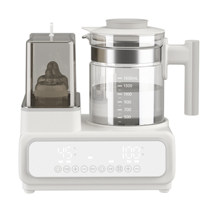 Spedu恒温水壶奶瓶消毒器二合一紫外线无水暖奶器温奶器加热保温