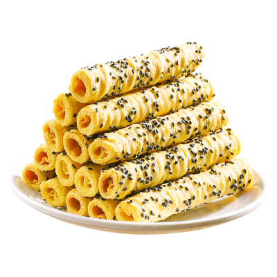 老上海鸡蛋卷芝麻鸡蛋卷老式酥脆饼干休闲小零食办公室代餐充饥