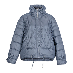 HONRN/红人防风立领轻薄短款白鹅绒羽绒服外套女款冬季HH55YR404