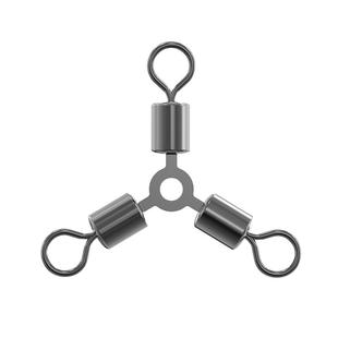 三叉O型环分叉器分钩器三向8八字环连接器路亚海钓配重渔具小配件