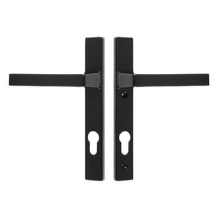 断桥铝门锁平开门把手铝合金执手门拉手配件配8520单多点8535锁体