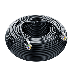 网线家用高速千兆超六6超五5类宽带网线电脑室外成品网络线10米
