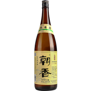 2025年新酒朝香清酒日式清酒纯米酒米酒1.8L*6整箱低度酒国产清酒