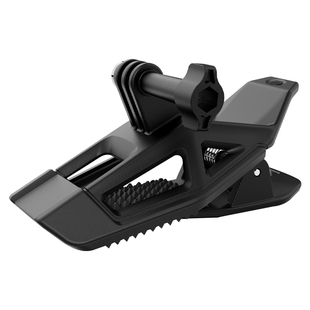 适用dji大疆gopro影石运动相机头盔下巴夹action5pro摩托车头盔支架acepro2快装大力夹action6/5/4骑行配件