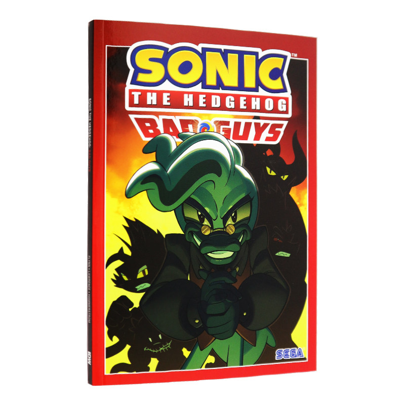 现货英文原版 Sonic The Hedgehog: Bad Guys  刺猬索尼克：坏人 漫画小说