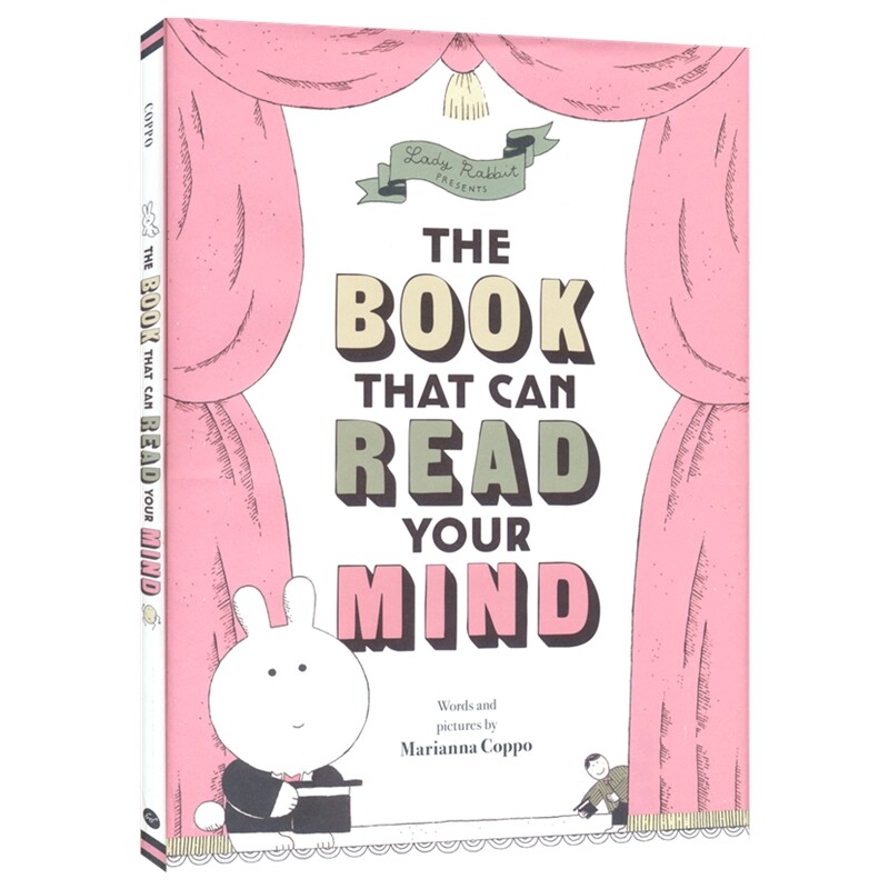 The Book That Can Read Your Mind 能读懂你心思的书 读心之书 Marianna Coppo 意大利插画师 精装绘本 英文原版进口儿童图书