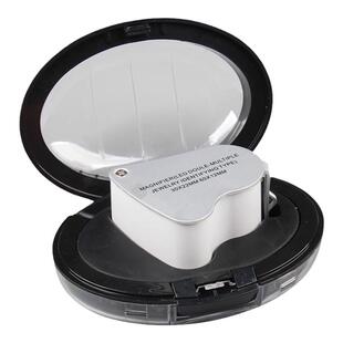 30倍60倍地质放大镜高倍LED灯钻石腰围码玉石珠宝古玩鉴定便携式