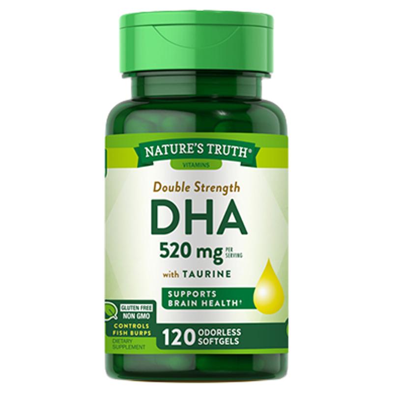 自然之珍520mgDHA备考记忆力进口