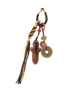 庙街文玩2026钟馗枣木挂件随身配饰手把件文玩挂坠