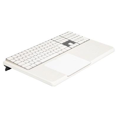 Mac键盘+妙控板组合底座办公神器