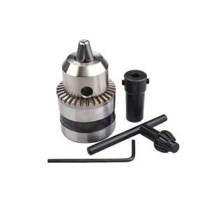 775电机夹头B10B12冲击钻电锤转电钻夹头车佛珠小车床小电机夹头