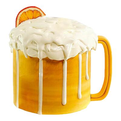 CAKEBOSS父亲节陪老爸干杯啤酒造型蛋糕生日蛋糕北京上海同城配送