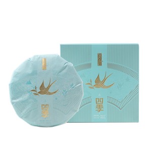 问叶绿雪芽福鼎白茶2018年白牡丹寿眉老白茶饼四季春357g礼盒装