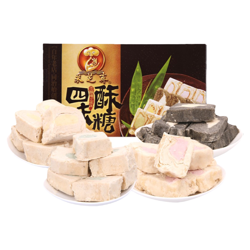 苏州四味酥糖采芝斋苏式糕点