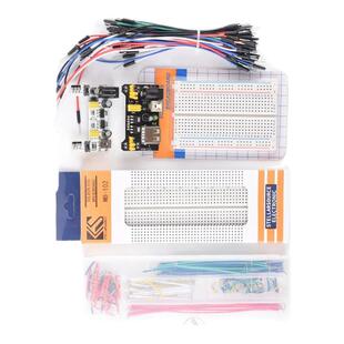 鹿小班400/830孔大面包板杜邦线MB-102电子电路板面包板实验套件