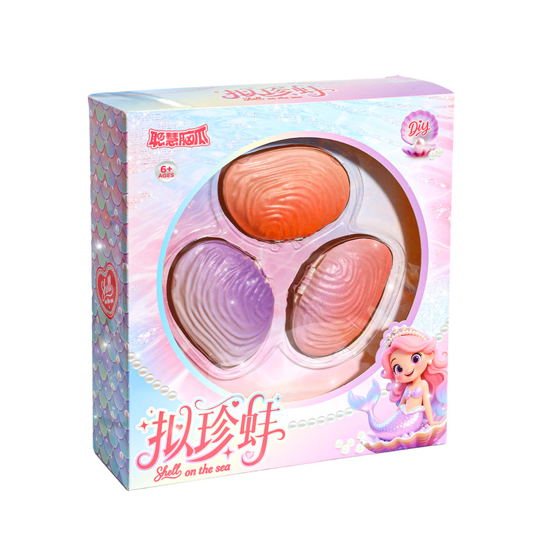 拟珍蚌挖掘宝石宝藏手工玩具女孩