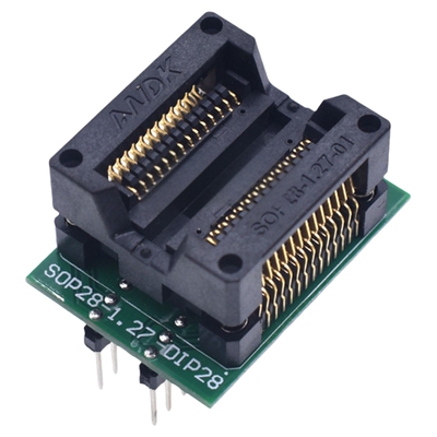 SOP28转DIP28 IC测试座 适配器适配座 转换座 烧录座 SOP28烧写座
