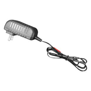 德力普12v锂电池充电器500mA便携通用18650智能12.6伏电源适配器