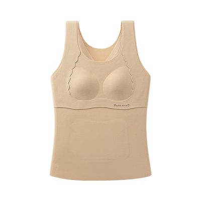 贝盈达初高中保暖背心女加绒加厚