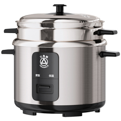 三角牌0涂层316L不锈钢电饭锅