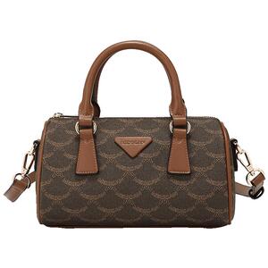 稻草人今年流行包包女斜挎包复古枕头包时尚波士顿包高级感手提包